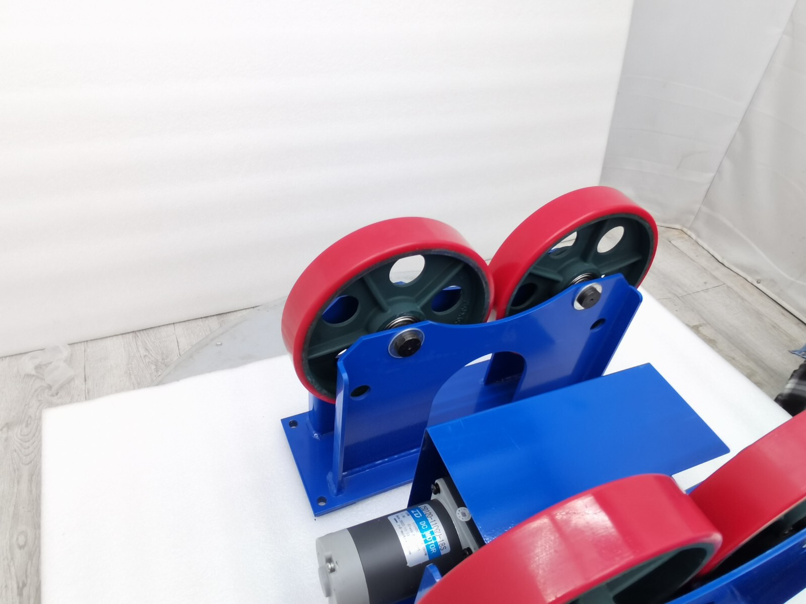 110V Tank Turning Welding Rolls Linkage Roller,2200LB Rotary Welding Positioner