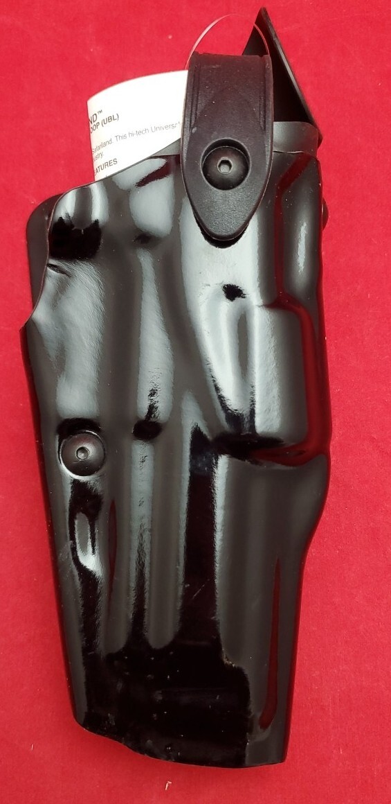 SafariLand HG Black Gun Holster Mid-Ride Level III 6360-73-91 Beretta 4.90″ 92F