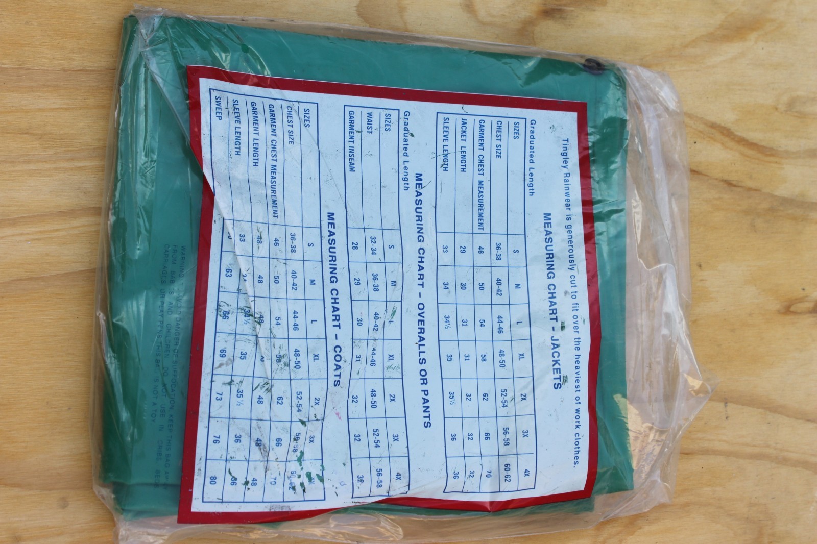 Tingley 41008 Rain Bib Overall Sz MED Green SafetyFlex Flame Resistant O41008