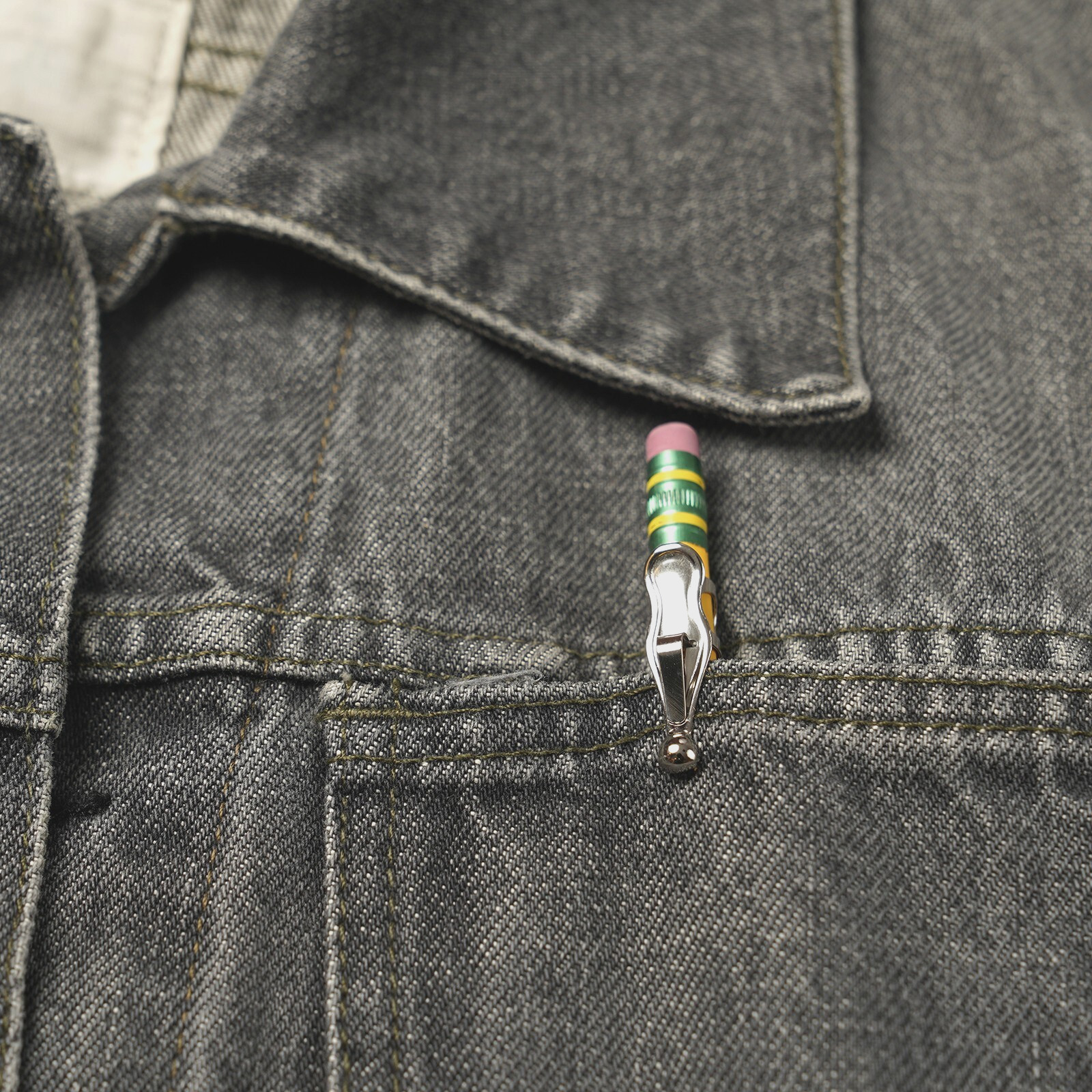 Genuine USA-MADE Faultless #2 Pencil Clip -Bag of 10 Won’t lose its clipability