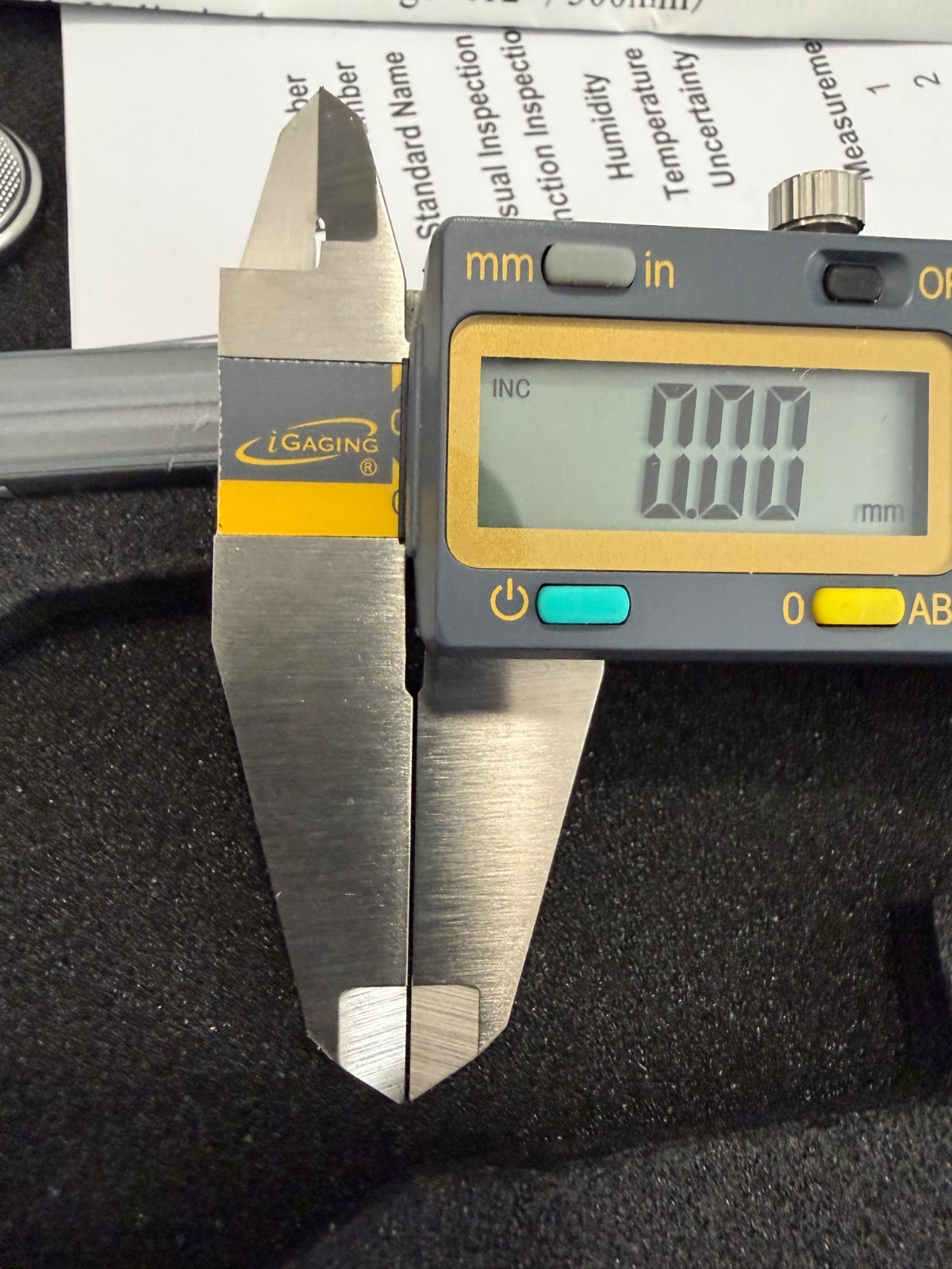 Ip54 Pr Igaging Ip54 Absolute Origin 0-6″ Digital Electronic Caliper