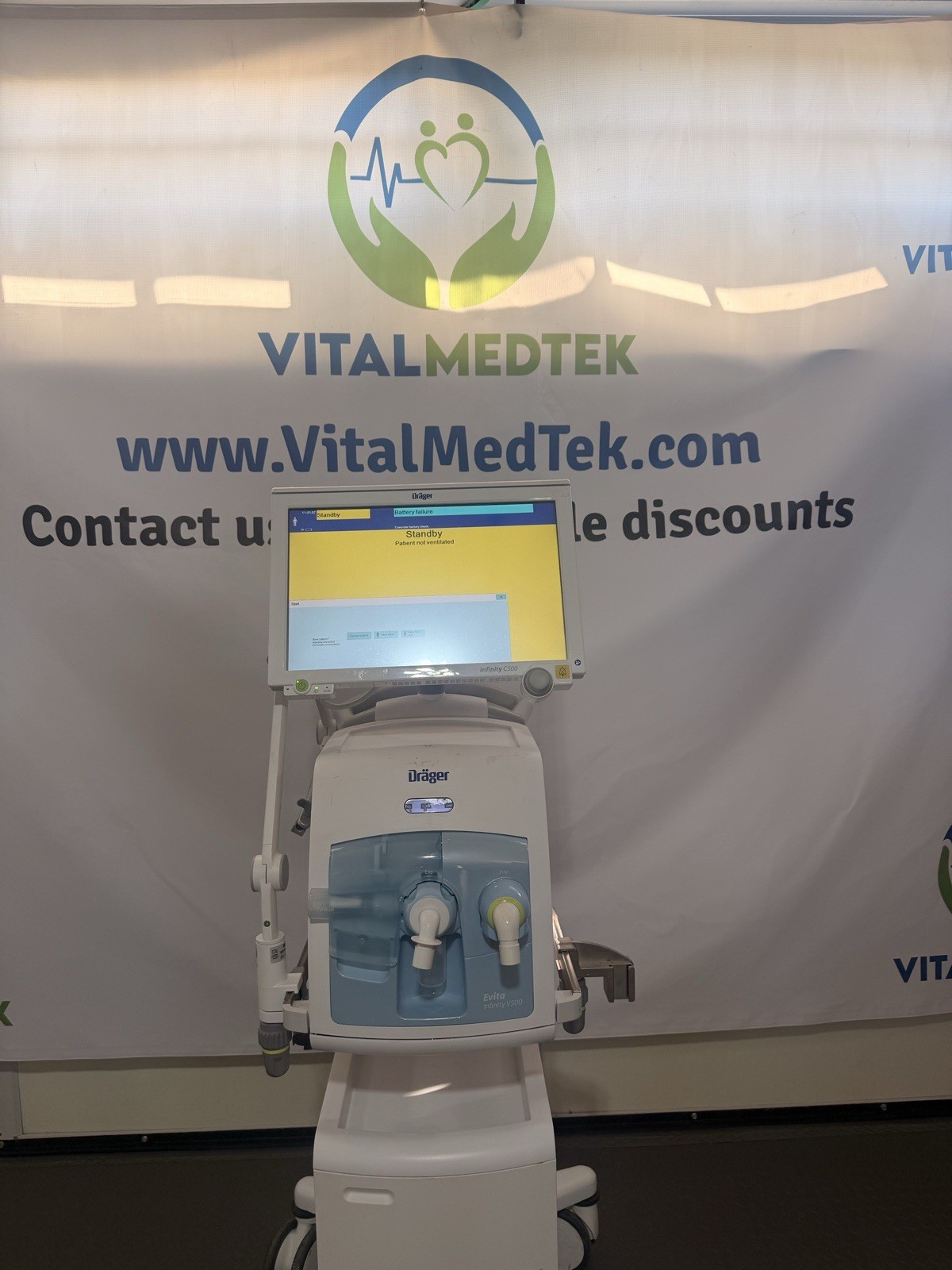 2020 Draeger Infinity V500 Adult, Pediatric & Neonate (zero Operational Hours)