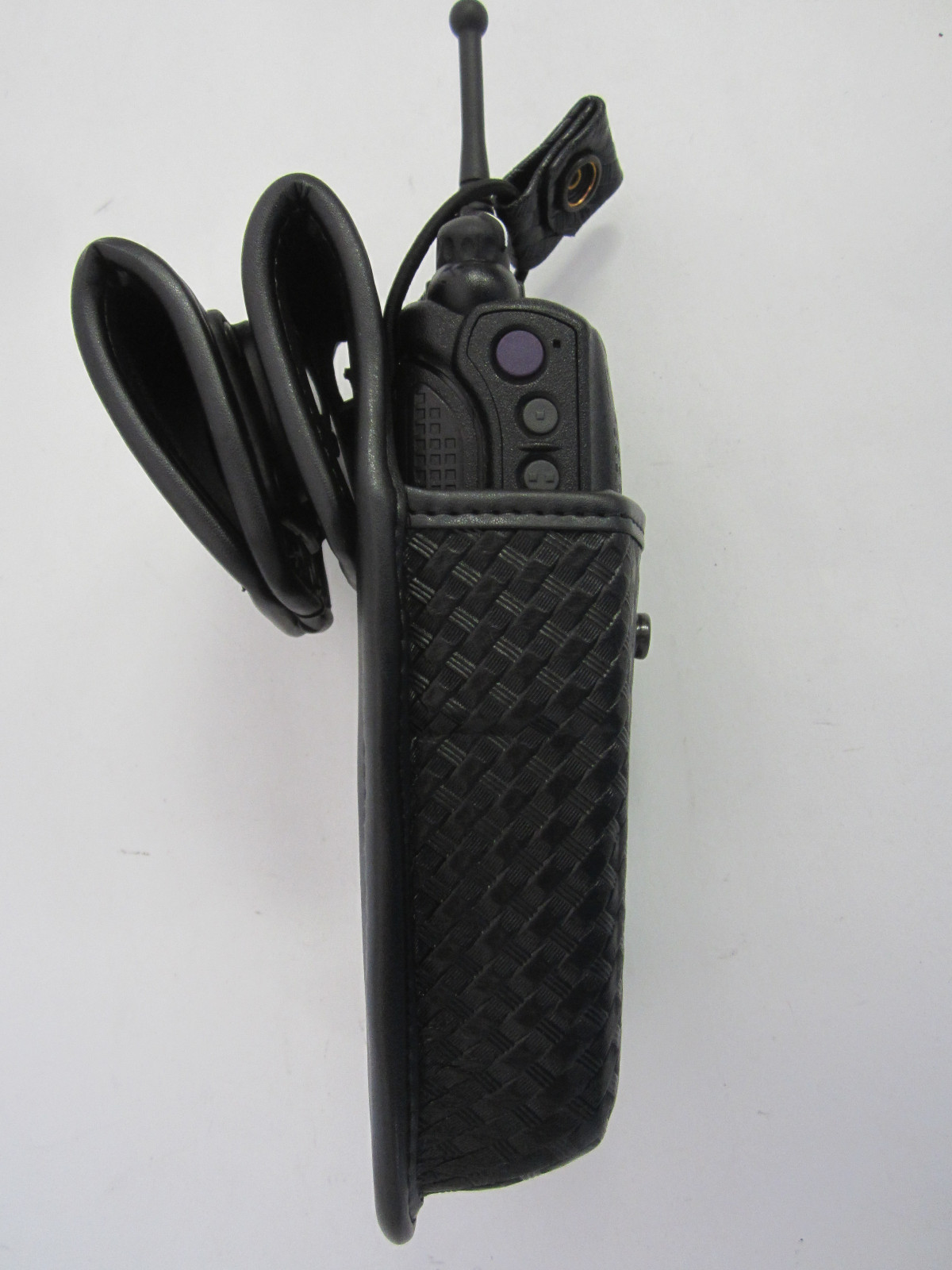 Bianchi AccuMold Elite Universal Radio Holder Holster Fits Motorola MTS XTS etc.