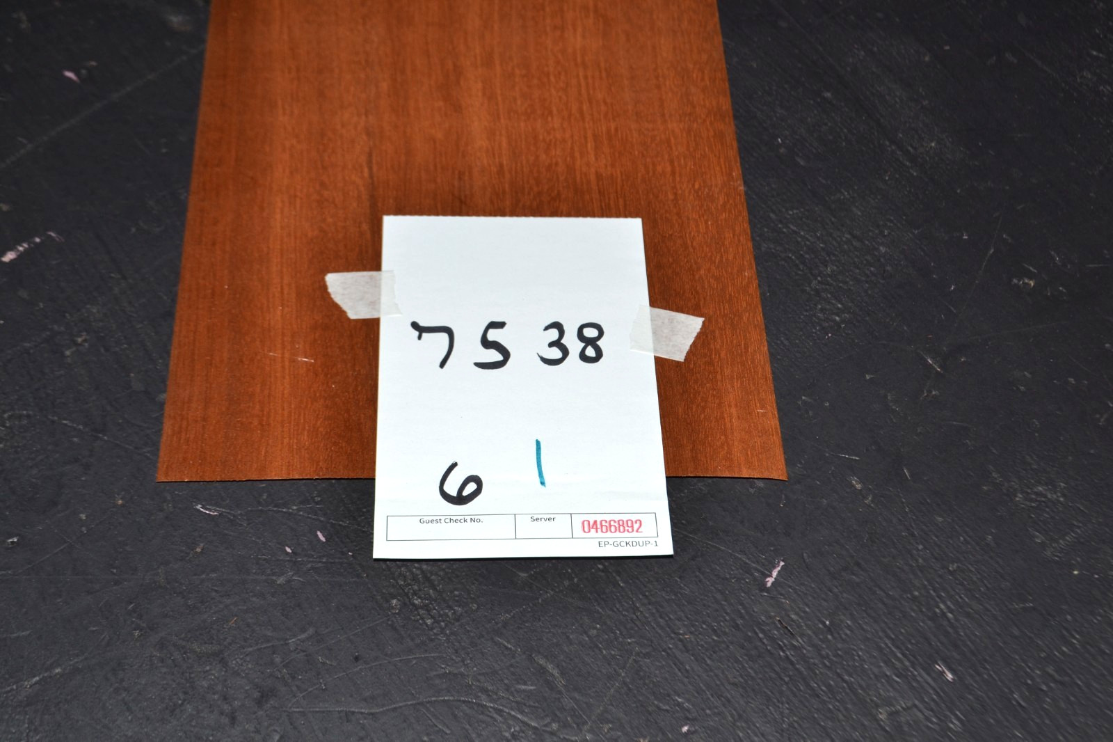 Mahogany Wood Veneer Sheet 7.5 x 38 inches 1/42nd BLEMISHED 4668-92