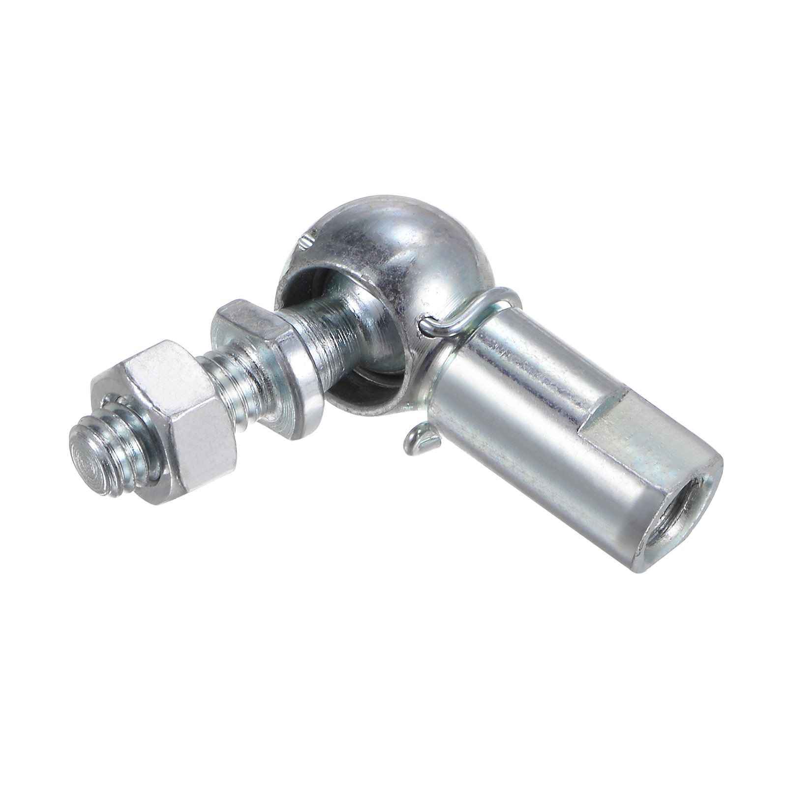 2pcs CS10 M6 Angle Ball Joint M6x1.0 Right Hand Male and Left Hand Female Thread