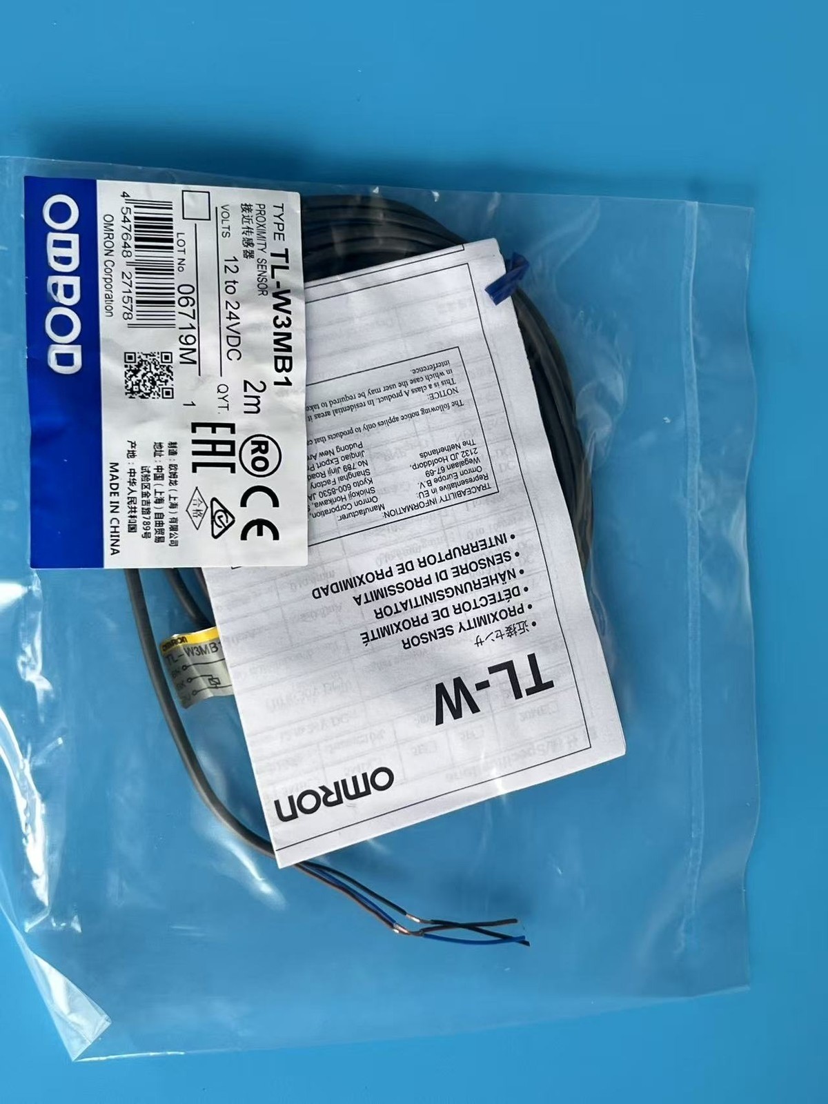 TL-W3MB1 Omron TL-W3MB1 Proximity Switch Fast Shipping*1