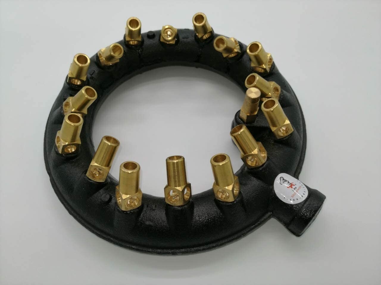 9″ High-Powered Jet Burners With Lip (Propane Gas) *(16 Brass Tip Jets Burner)