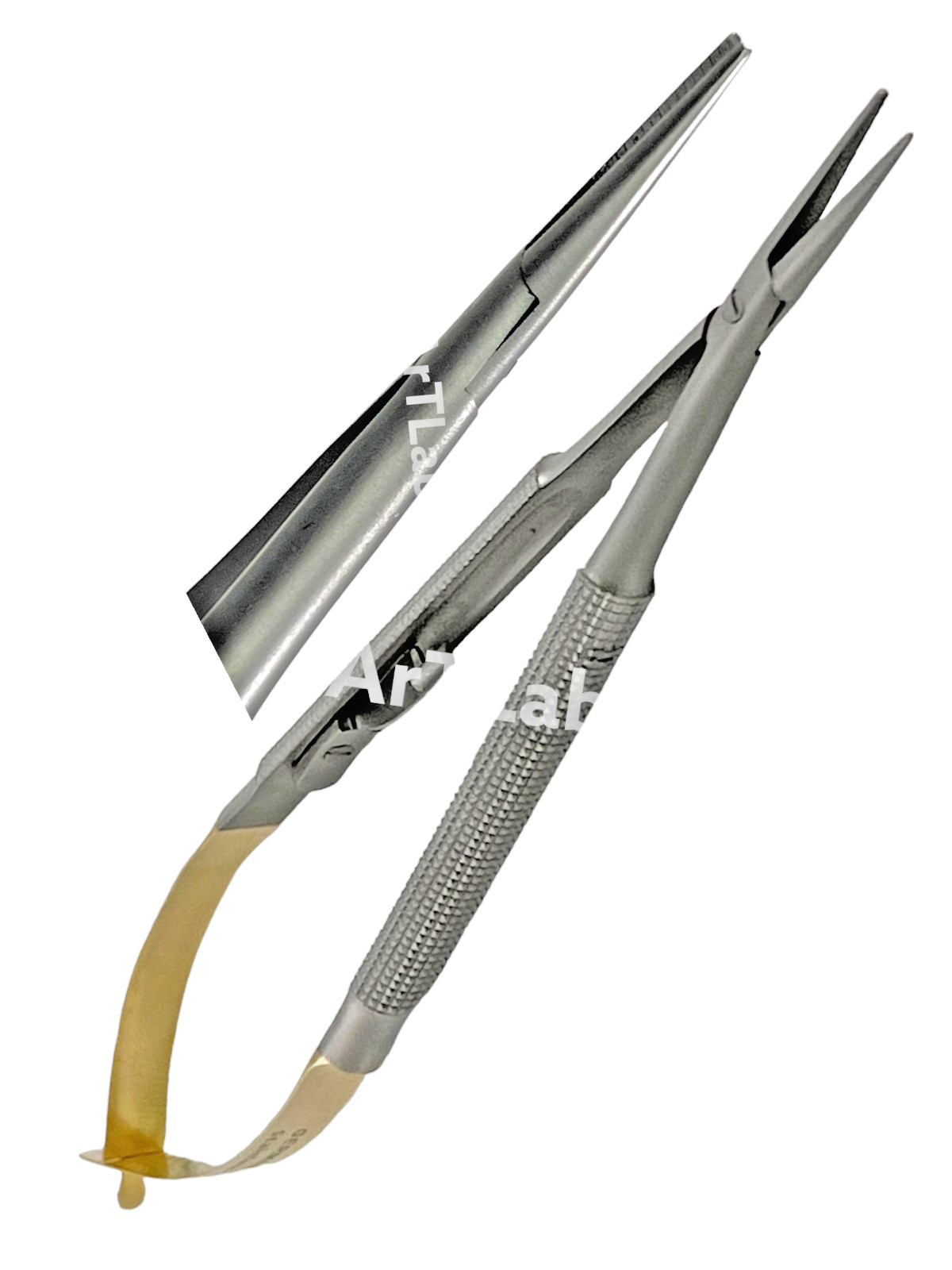 NEW GERMAN Castroviejo Micro Needle Holder STRAIGHT SURGICAL DENTAL INSTRUMENTS