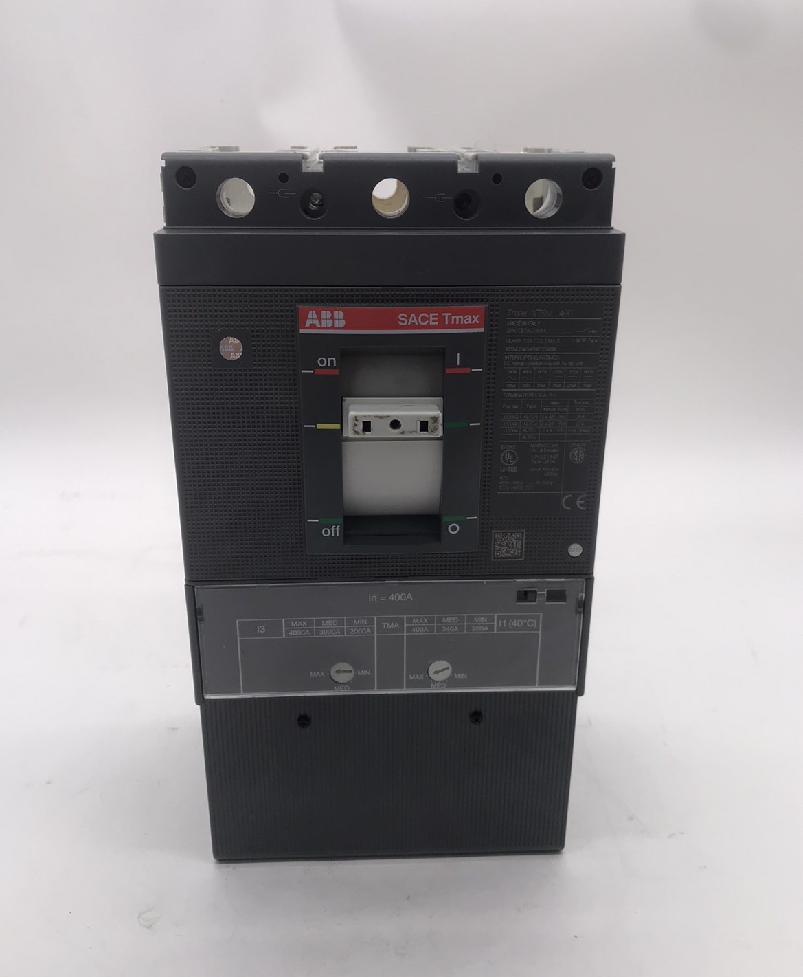 HOUSTON STOCK ABB XT5NU340ABNF000XXX XT5N 400 A REFURBISH FREE 2 DAY AIR BUY NOW