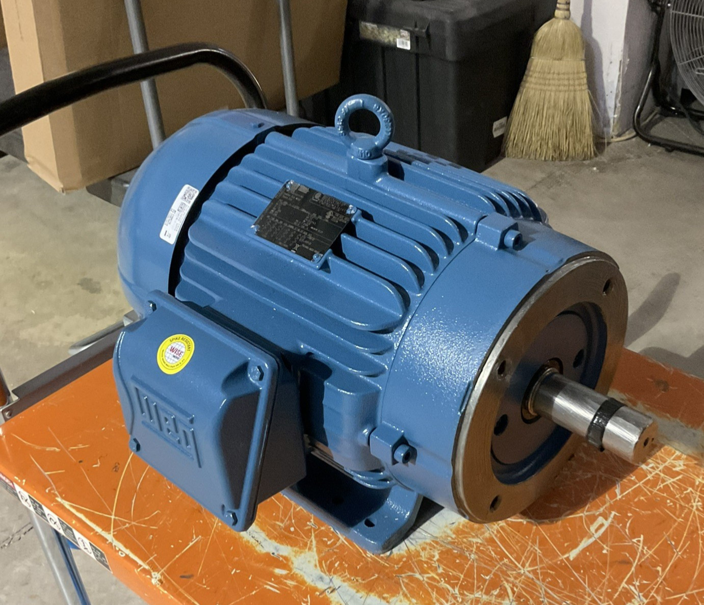 WEG 01036ET3E215TC-W22 General Purpose Motor 10hp 230/460V