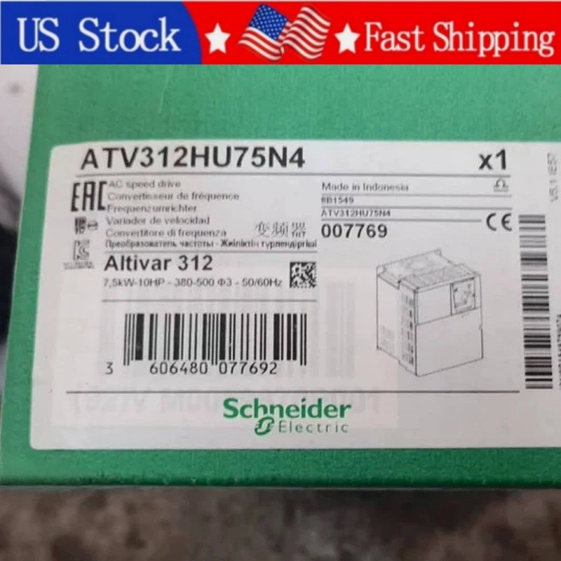 1PCS Brand New Schneider ATV312HU75N4 Converter ATV312HU75N4 Fast Shipping