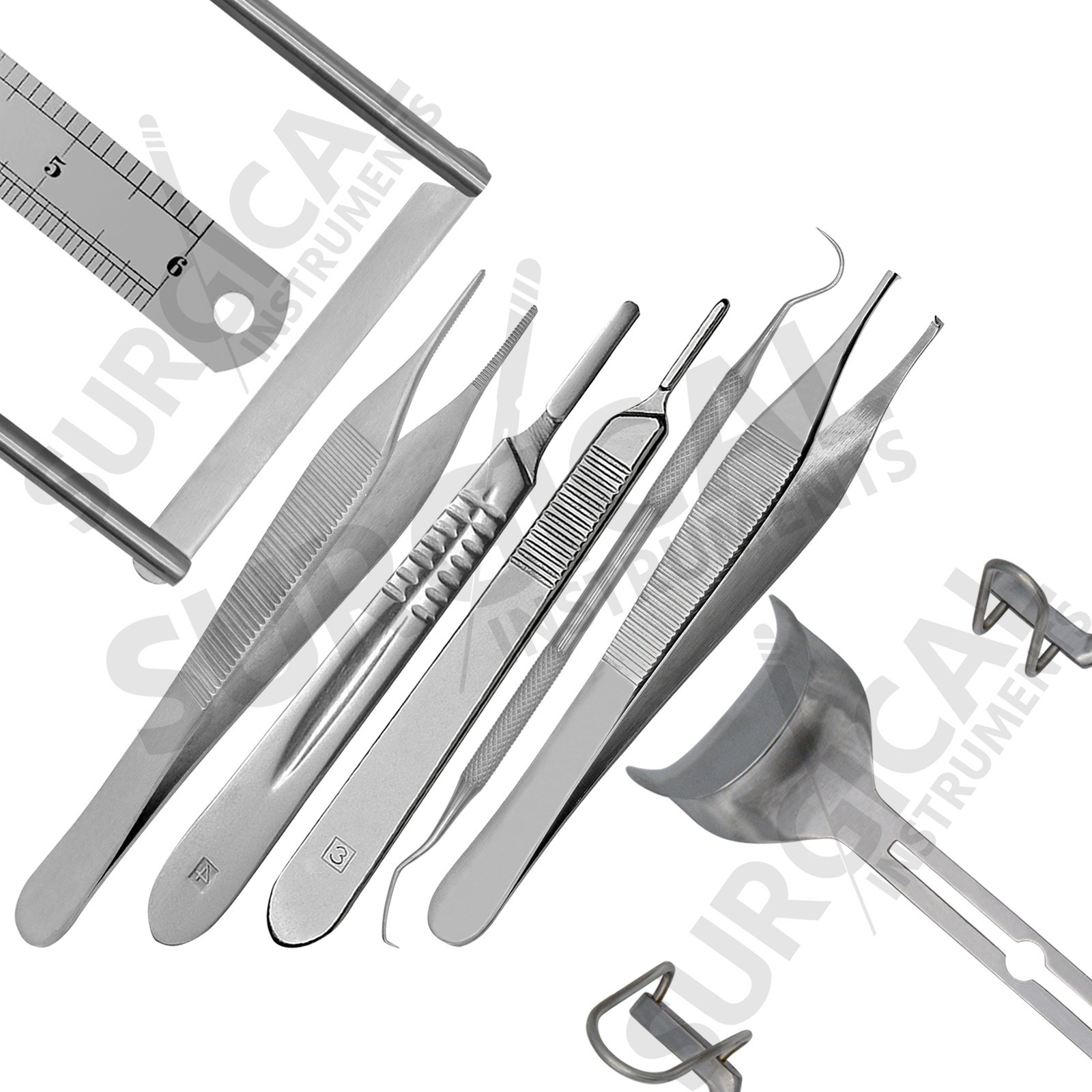 Major Basic Surgery 161 Pcs Set Surgical Instrument Stainless steel German Grade