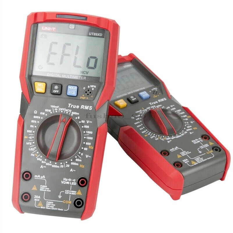 Digital Multimeter Uni-T UT89XD Led Test Temperature Test True Rms 1M Drop. sn