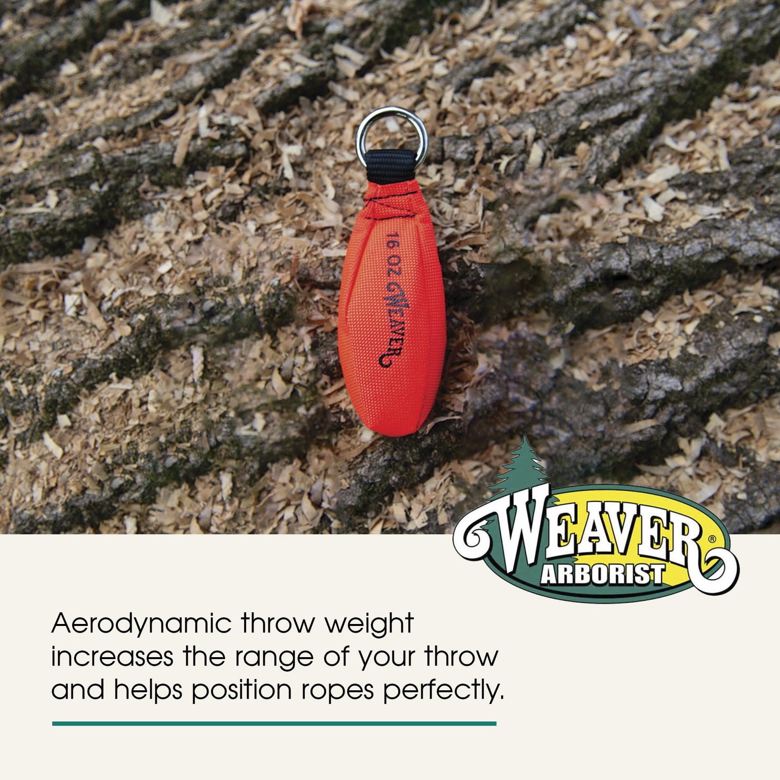 Weaver Arborist 12oz Throw Weight Precision Throwing Bag for Tree Climbing