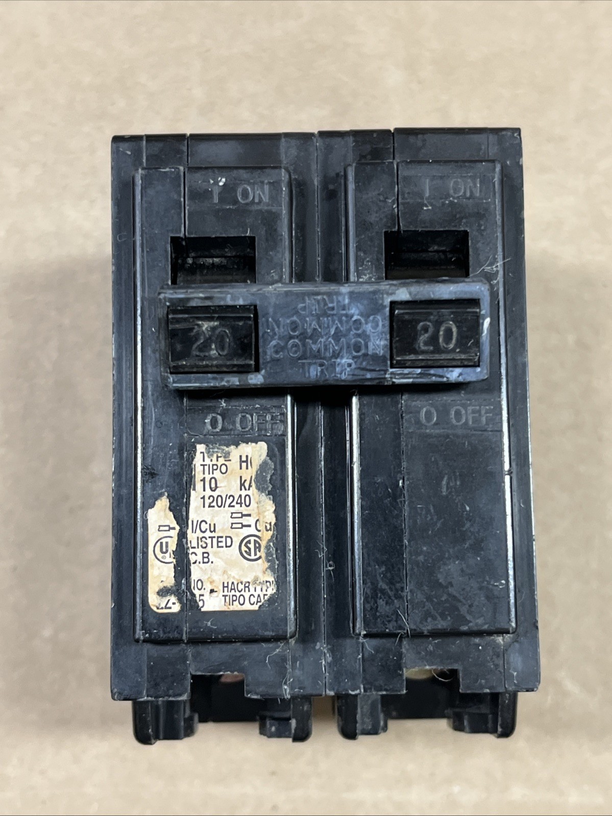 SQ-D SQUARE D HOM220 HOMELINE 20A 240V Double Pole