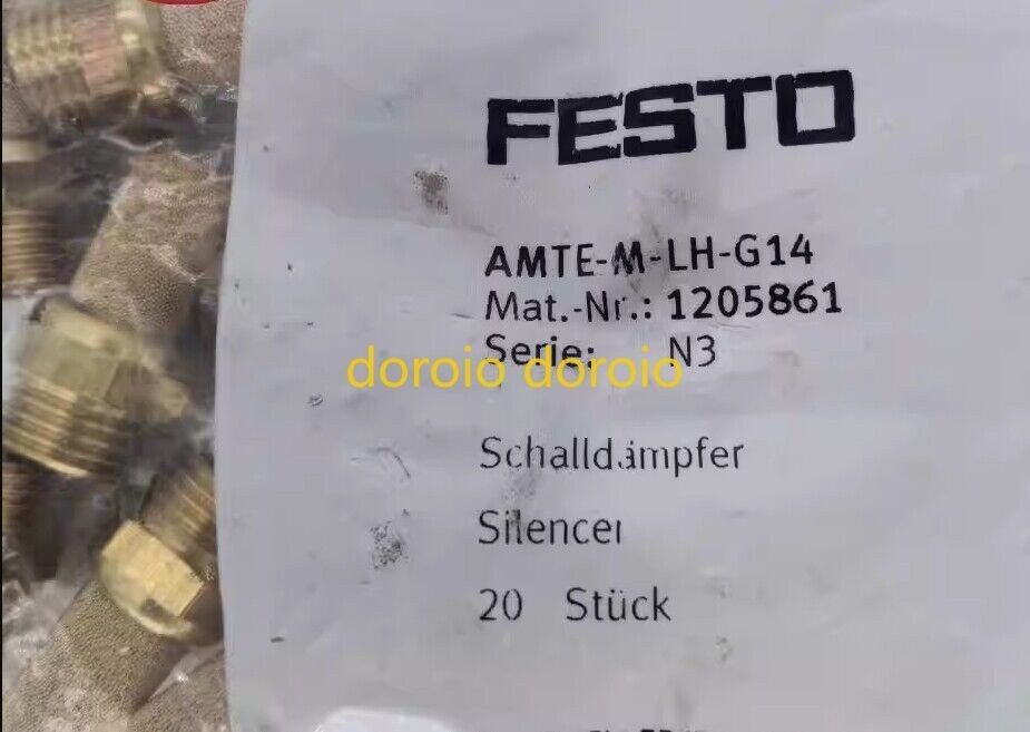 20PCS/bag For FESTO AMTE-M-LH-G14 1205861 muffler