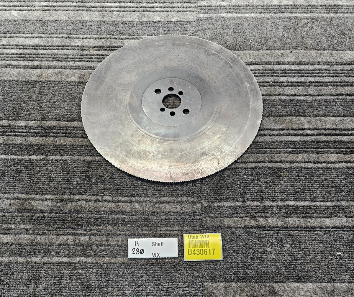 Cold Saw Blade 315mm Dia x 2.5mm Thickness x 32mm Arbor Hole HSS M2 DMo5 Steel