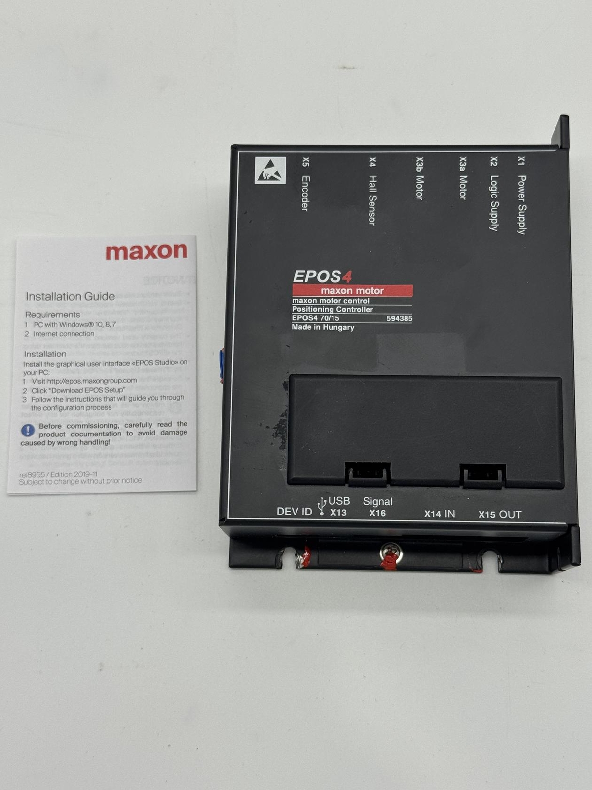 Maxon Motor EPOS4 70/15 Positioning Controller