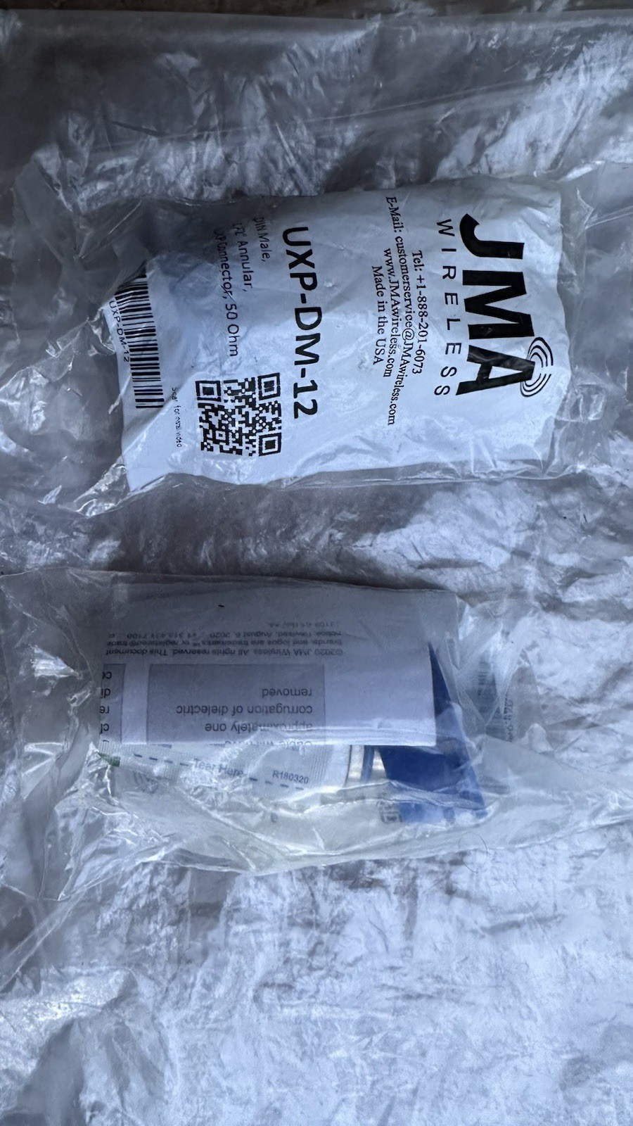 JMA | UXP-DM-12 | DIN Male 1/2″ Annular UXP Connector