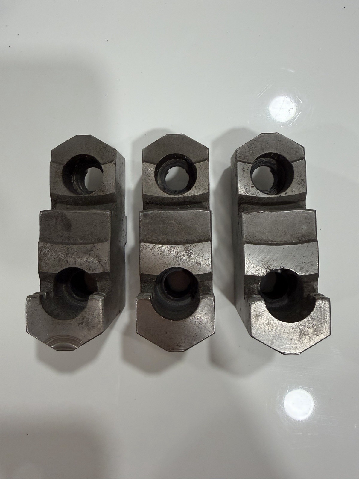 BISON 7-883-308 8″ Chuck Jaw Lathe Chuck Top Jaws – Set of 3