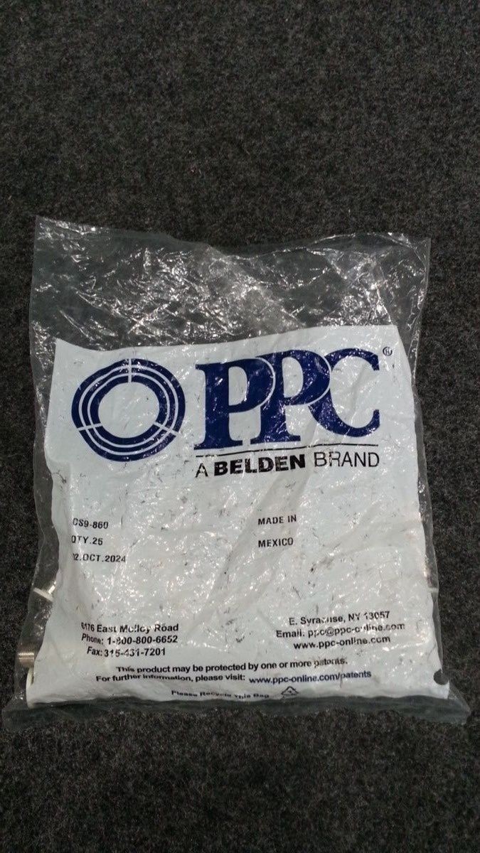 PPC CS9-860 Cable Simulator Qty 25