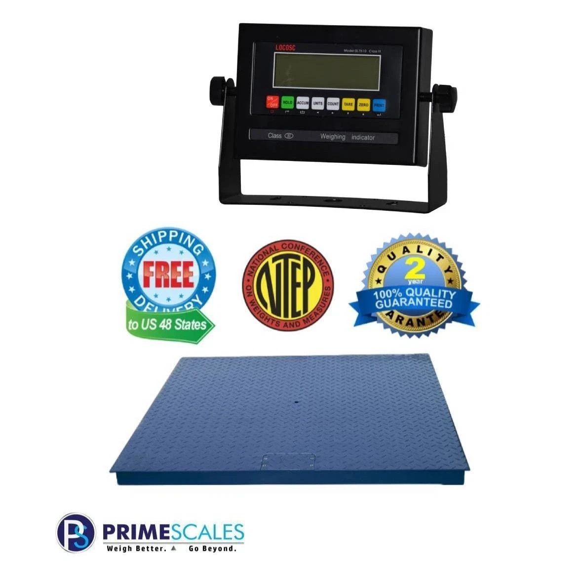 New PS-LP-7510 Locosc scale indicator / LCD / Large Display NTEP