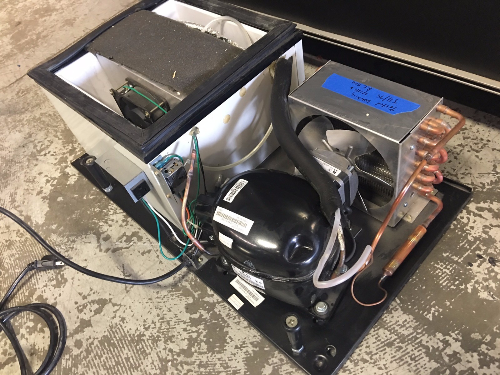 RC800/RC850 & Genesis 127/137 COOLING UNIT COMPRESSOR DECK FULLY WORKING