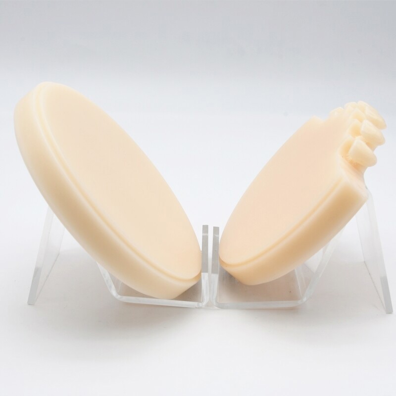 98mm Dental Multilayer Pmma Blocks Resin Disc A1/A2/A3 Colors of Lab Materials