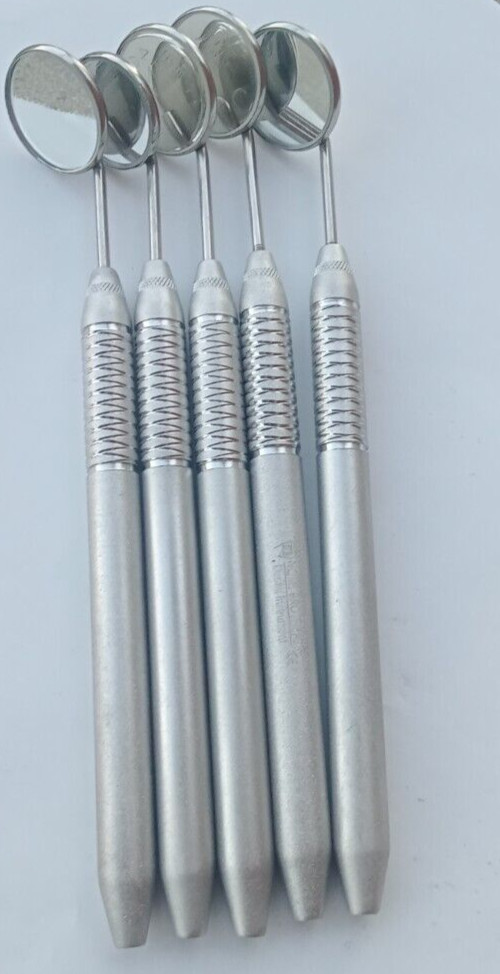 Dental Mouth Mirror #5 Unique Hollow Handle Dental Instruments Dentist 10 PCS