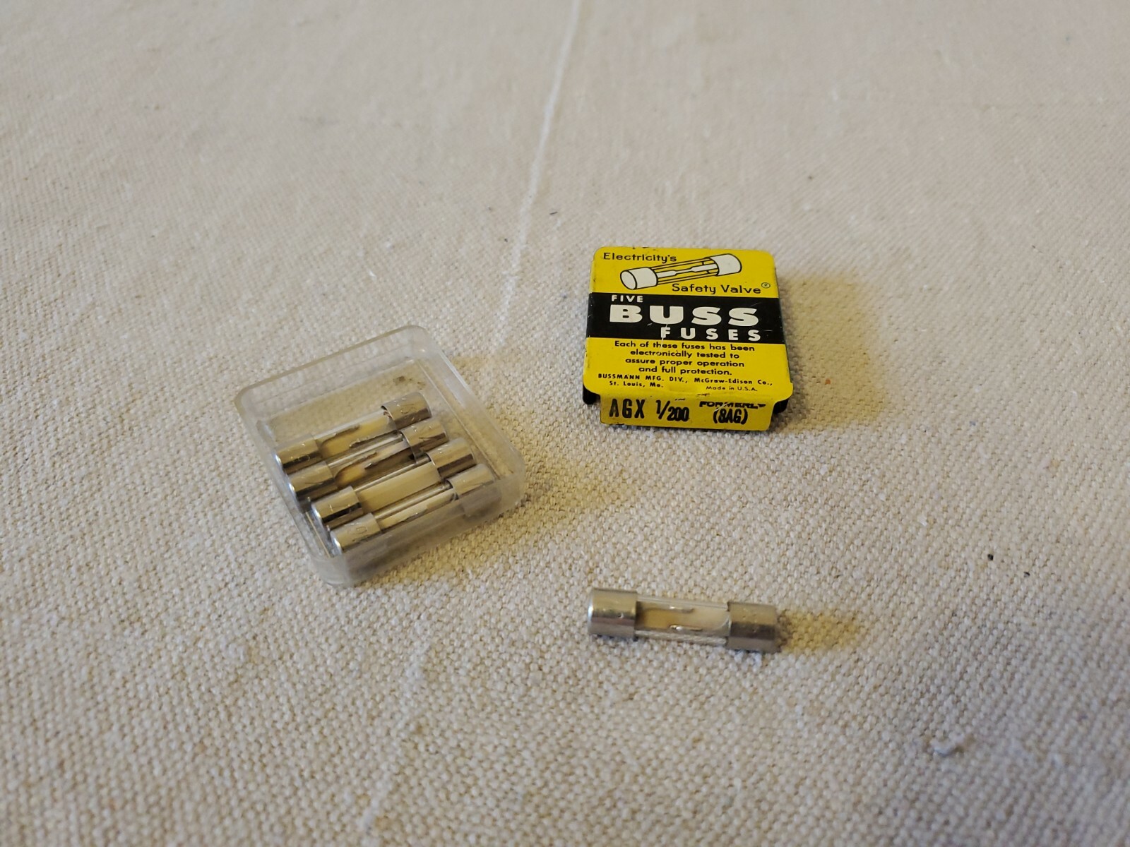 Buss AGX-1/200 Fuses 1/200A Pack Of 20