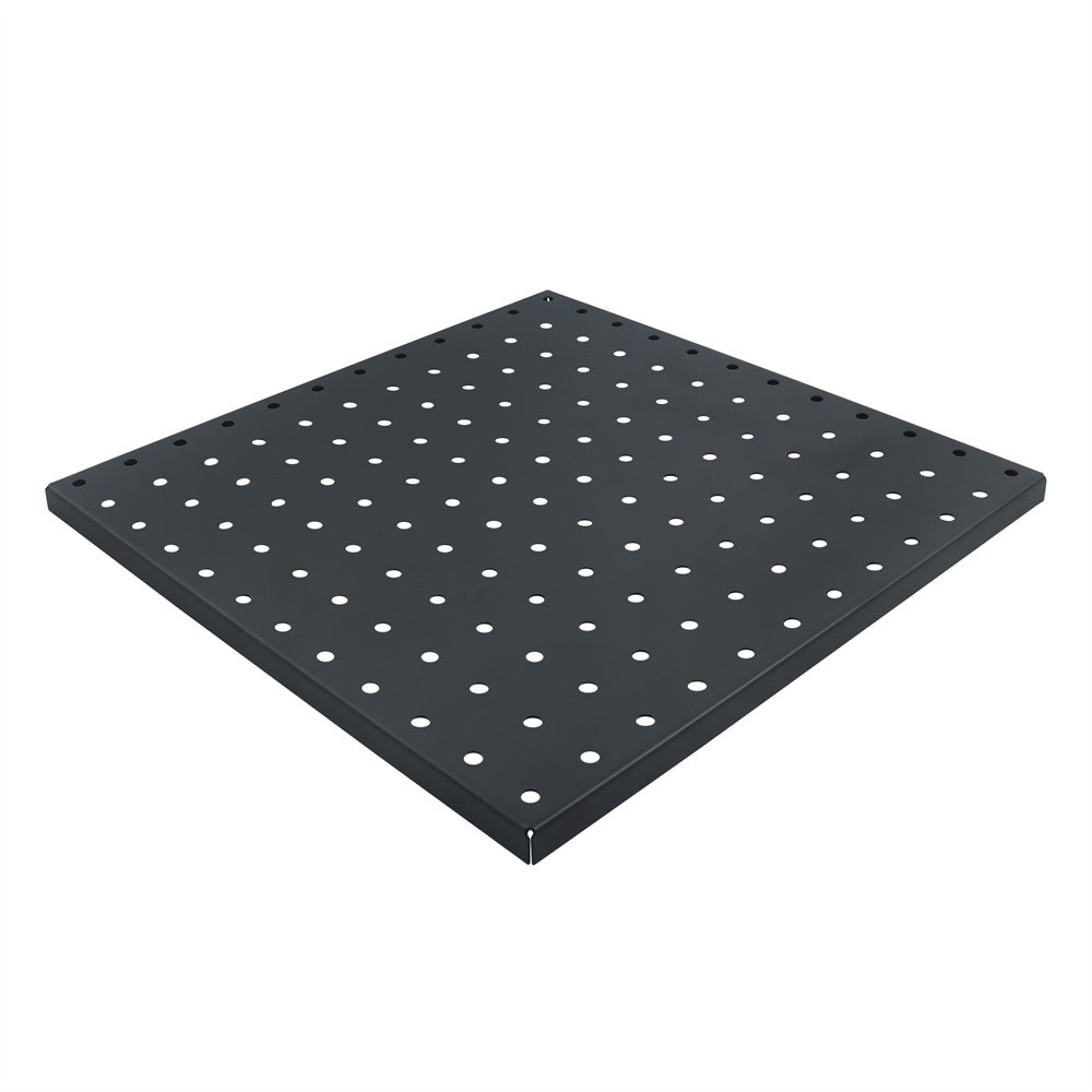 4 Packs Metal Pegboards Black Peg Boards Wall For Office Garage Basement Craft