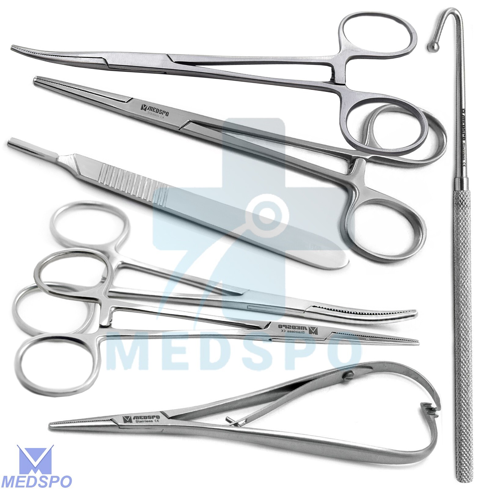 Surgical Canine Feline Spay Dissecting Tools Veterinary Small Animal Surgery Kit
