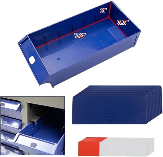 40 Drawers Parts Cabinet, Bolt & Nut Storage, Hardware Tool Organization Shelves
