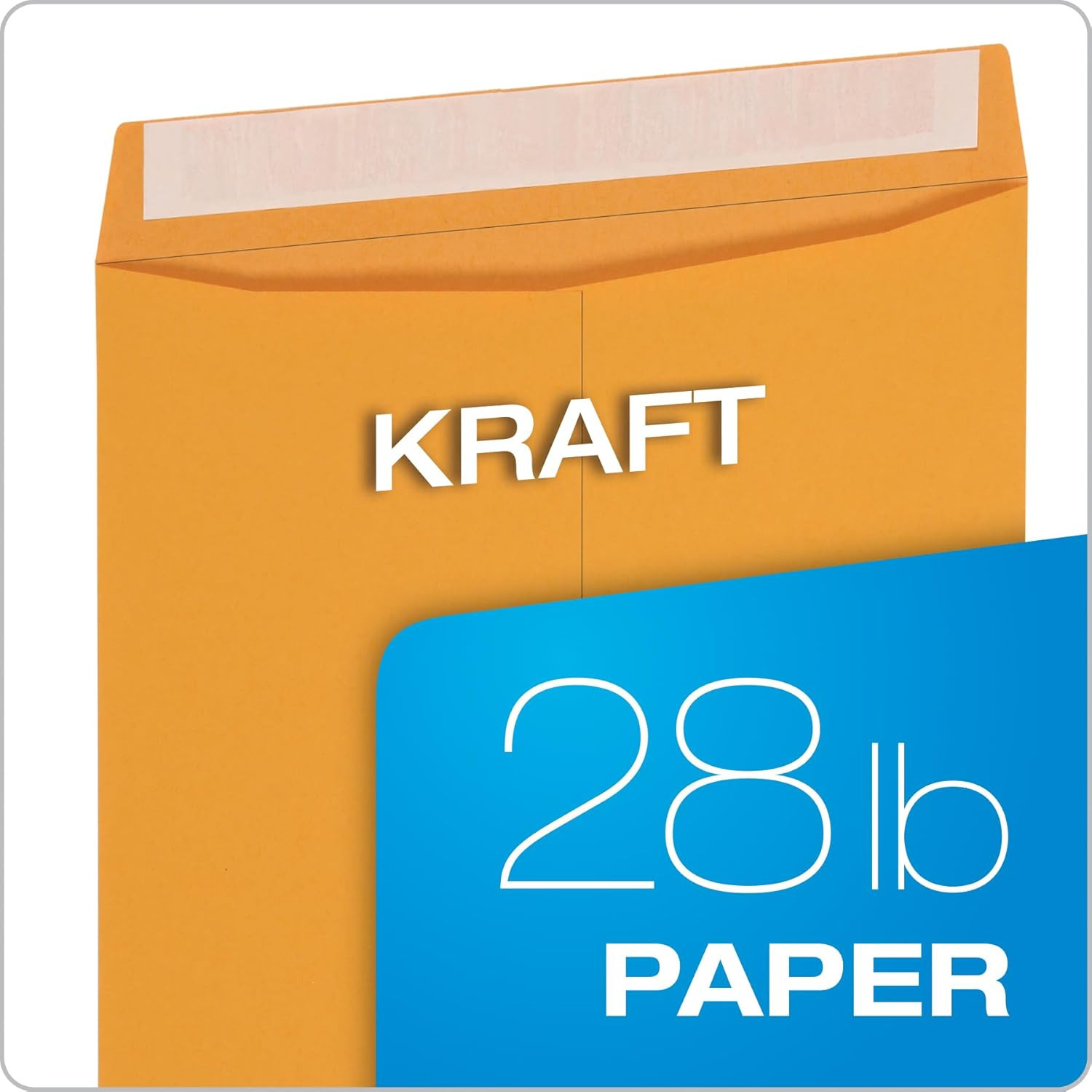 10 X 13 Catalog Envelopes with Self Seal Closure, 28 Lb Brown Kraft
