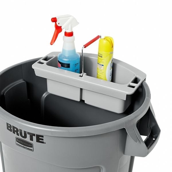 Rubbermaid Commercial Fg264900gray Caddy, Gray, Polyethylene