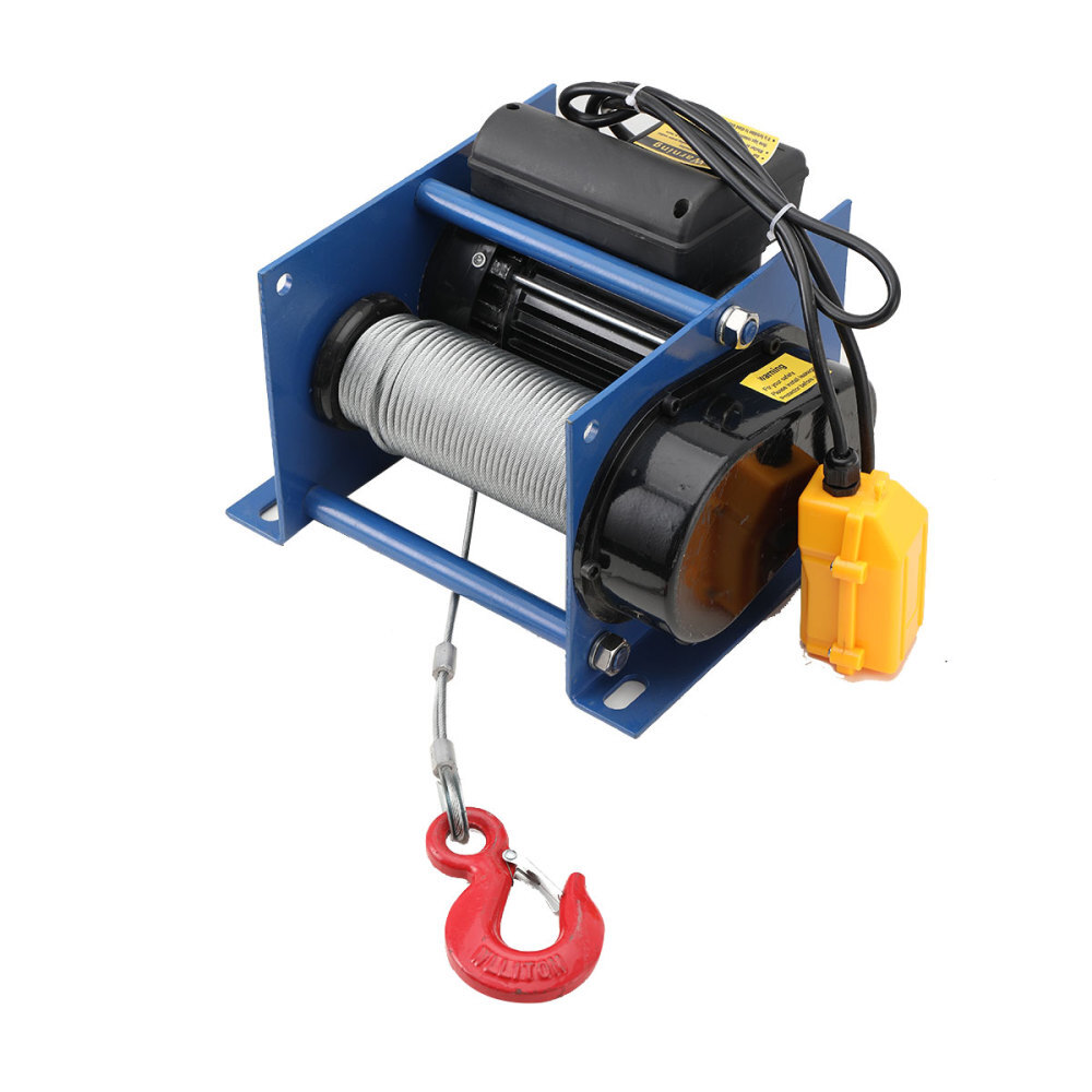 Electric hoist winch 880 lbs Heavy Duty Electric Winch 98ft Rope