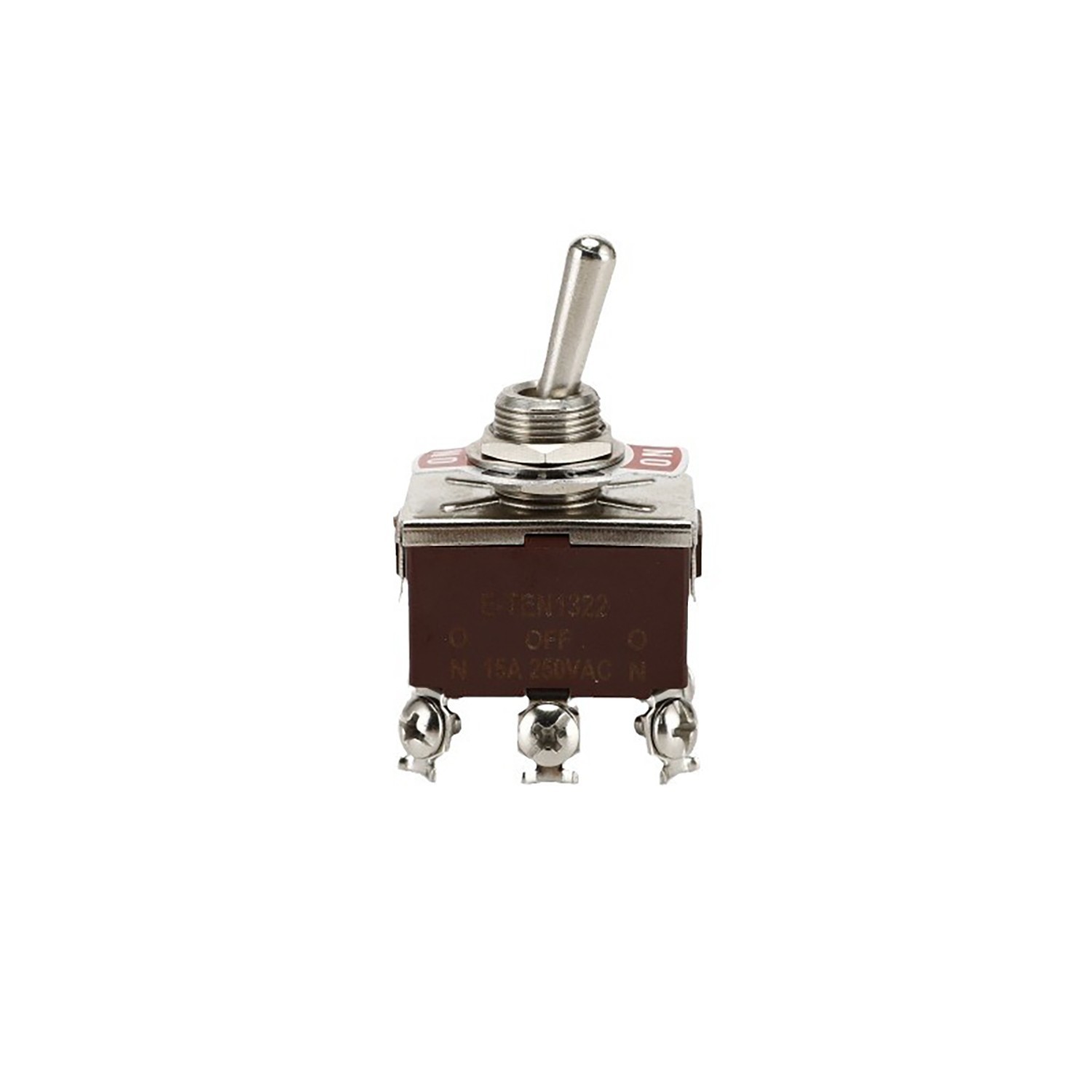 3PCS Heavy Duty DPDT ON/OFF/ON Toggle Switch 20A 125V/15A 250V Screw Terminals