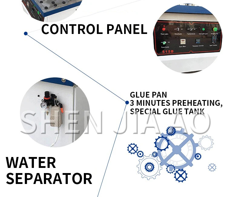 515B Semi-automatic Small Curve and Straight Line Edge Banding Machine