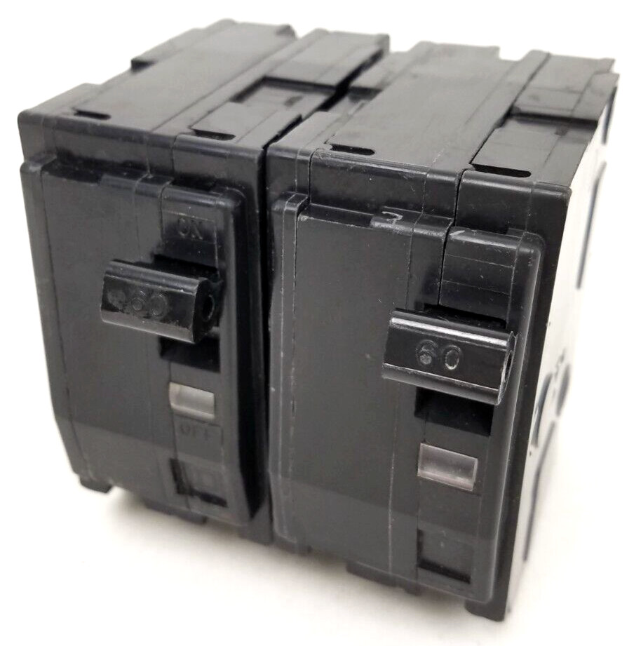 Lot of 2 – QO260 Square D 60 Amp 240 Volt Circuit Breaker – Next Day Option