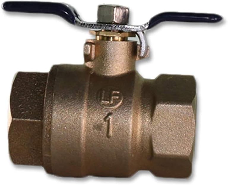 1 in. FPT Lead Free Brass Backflow Ball Valve 1 Pack