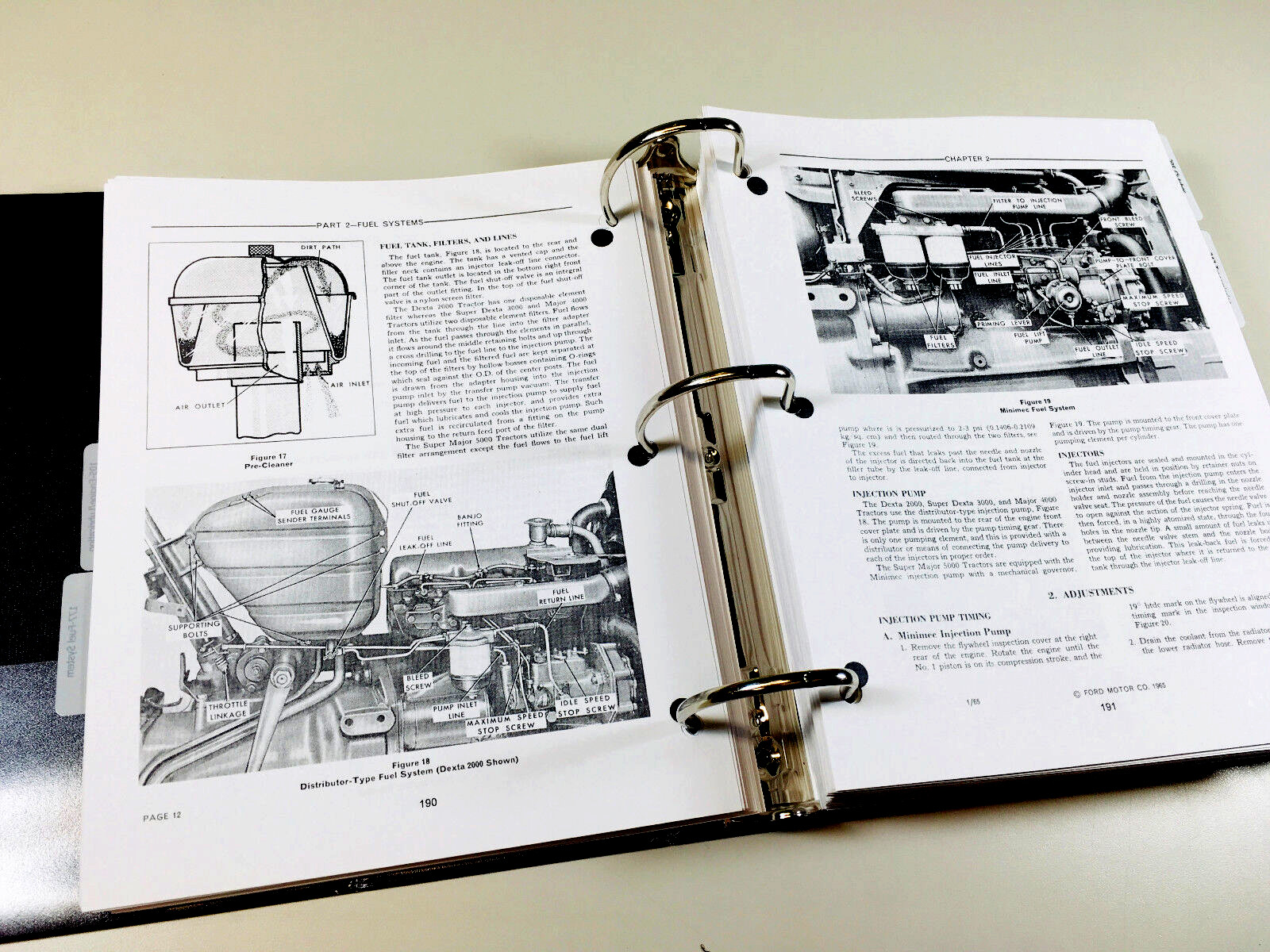 Ford 2000 3000 4000 5000 7000 Series Tractor Service Repair Manual Shop Book Ovh