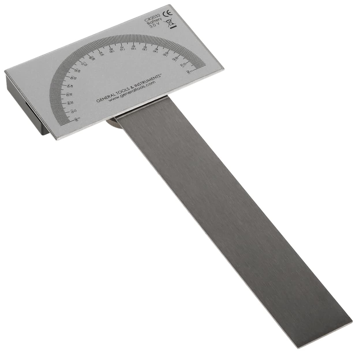 1702 6inch Stainless Steel Pivoting Arm Digital Protractor