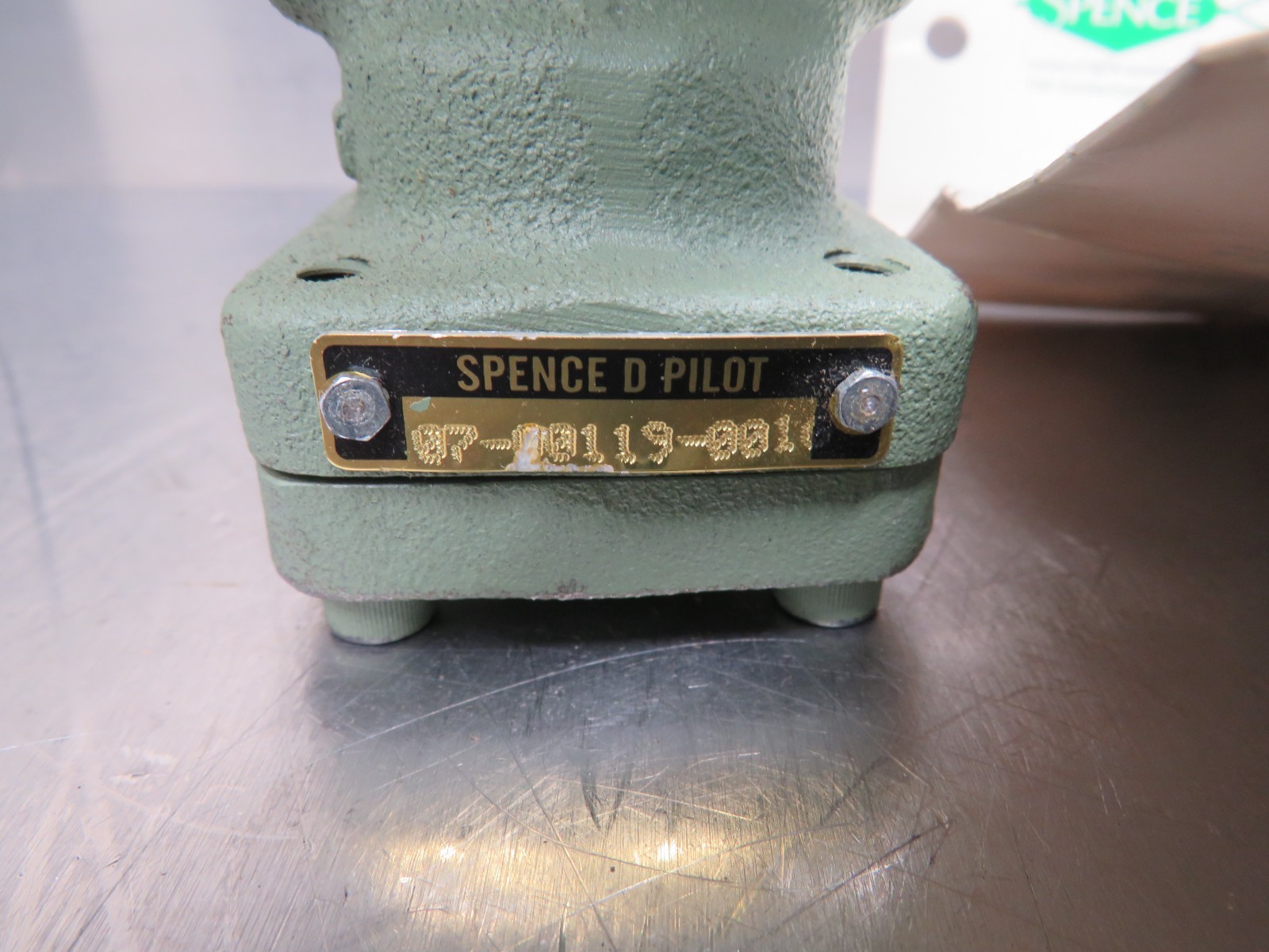 Spence Type D Pressure Reducing Pilot 07-00119-0016