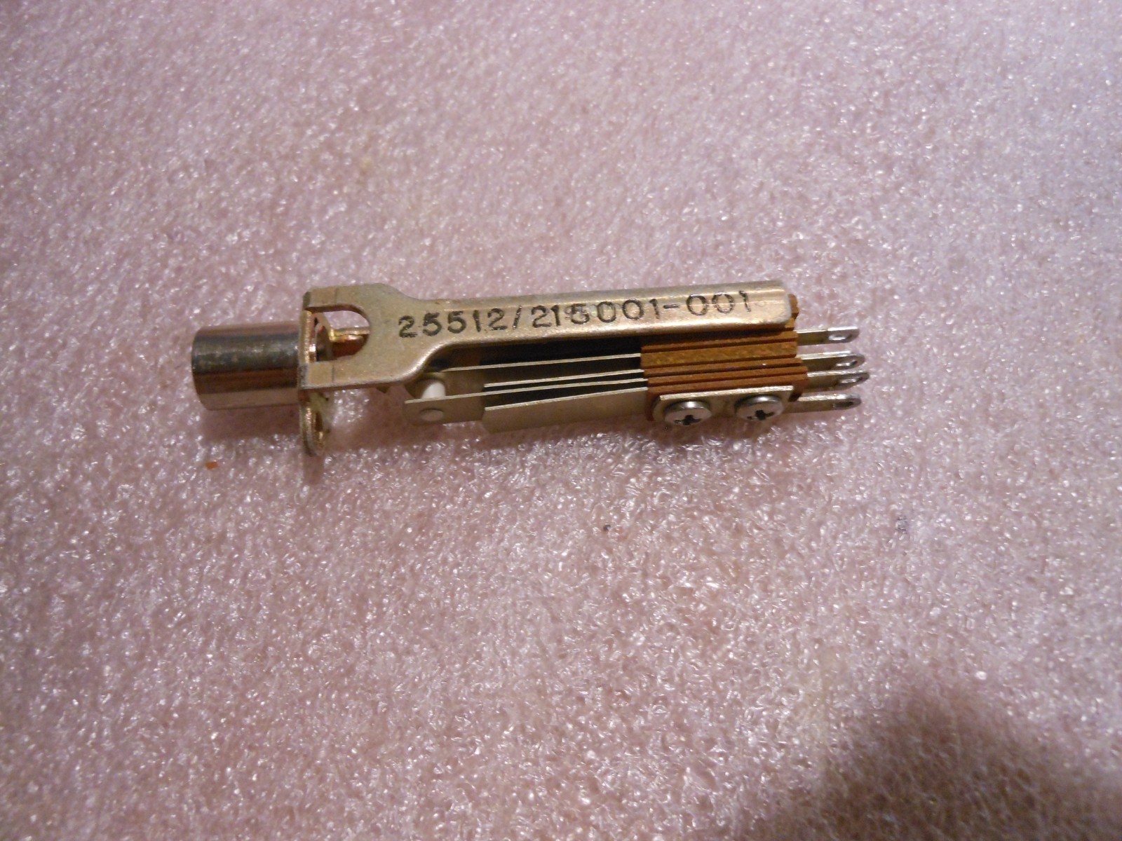 NORTHROP TELEPHONE JACK PART # 215001-001 NSN: 5935-01-303-3501