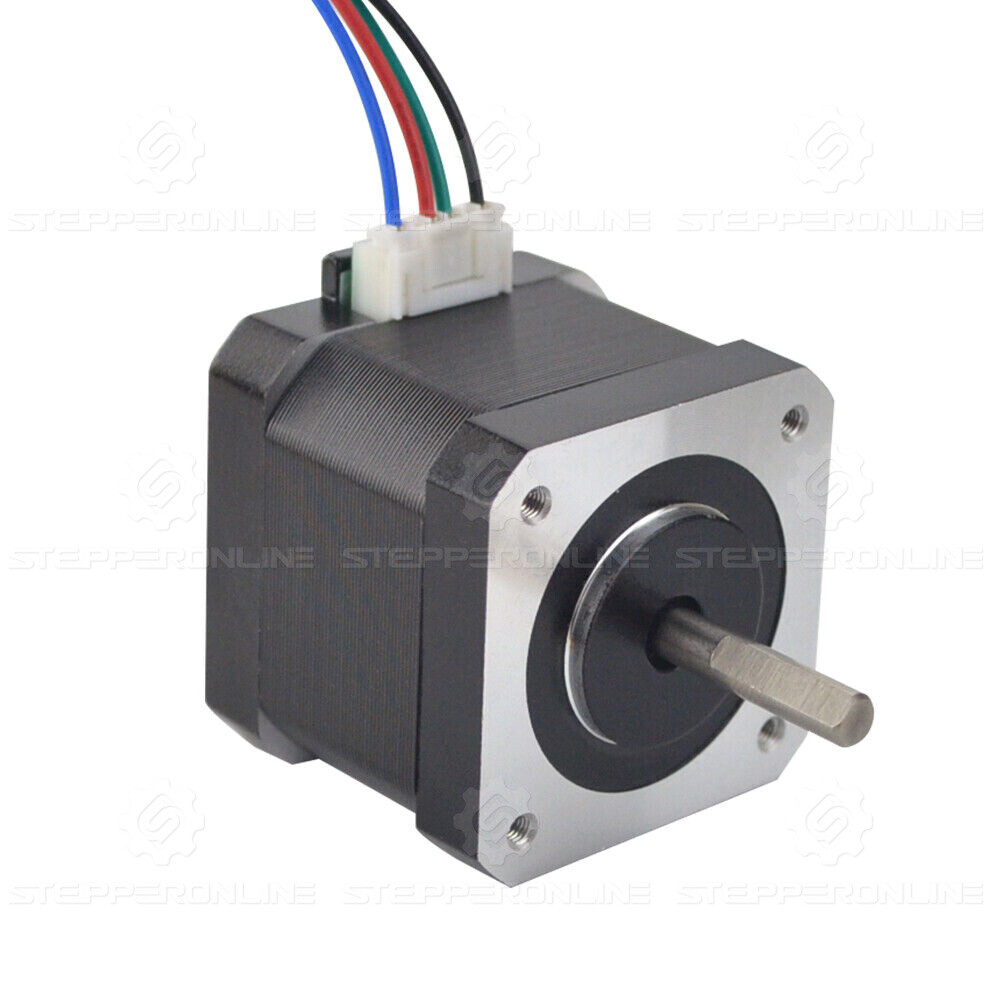 Nema 17 Stepper Motor 64oz.in w/ D-cut Shaft CNC Robot Reprap Makerbot Arduino