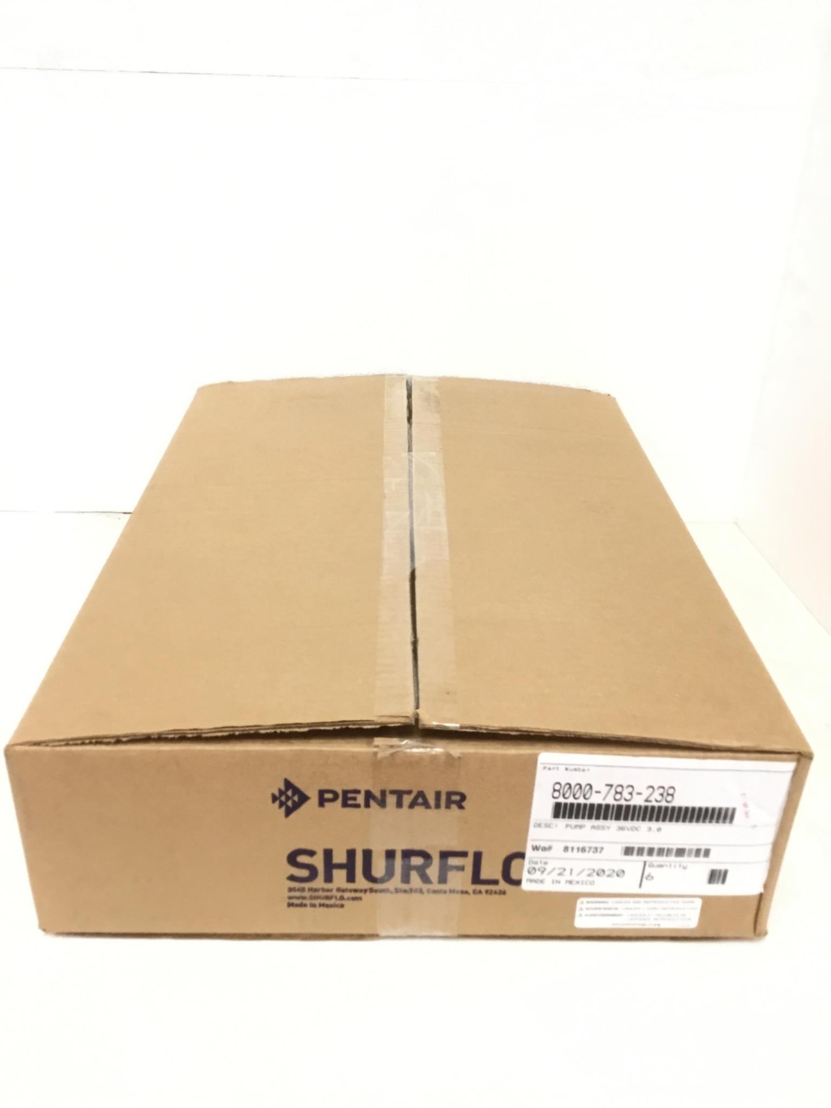 12x New SHURFLO 8000-783-238 Diaphragm Pump 3 Chamber 1.6 GPM 36VDC Pentair