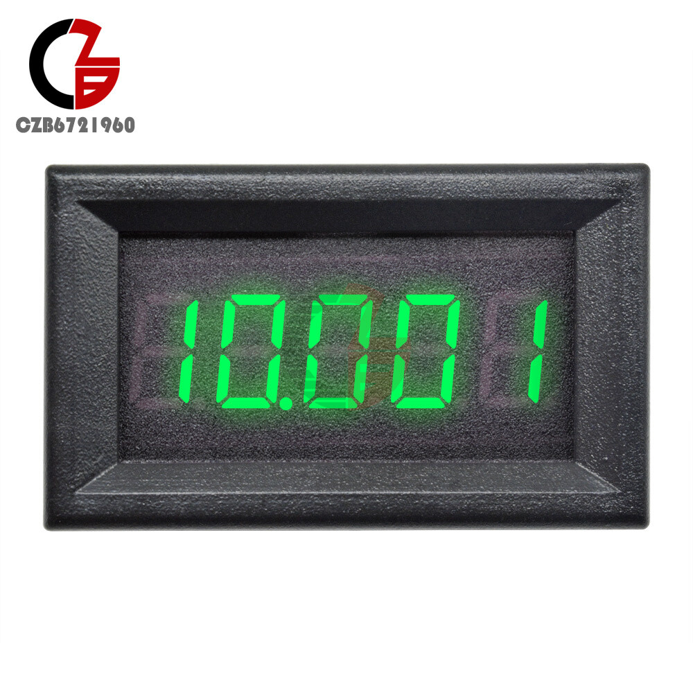 Green LED 5 Digit DC 0-4.3000-33.000V Precision Digital Volt Meter Voltage Panel