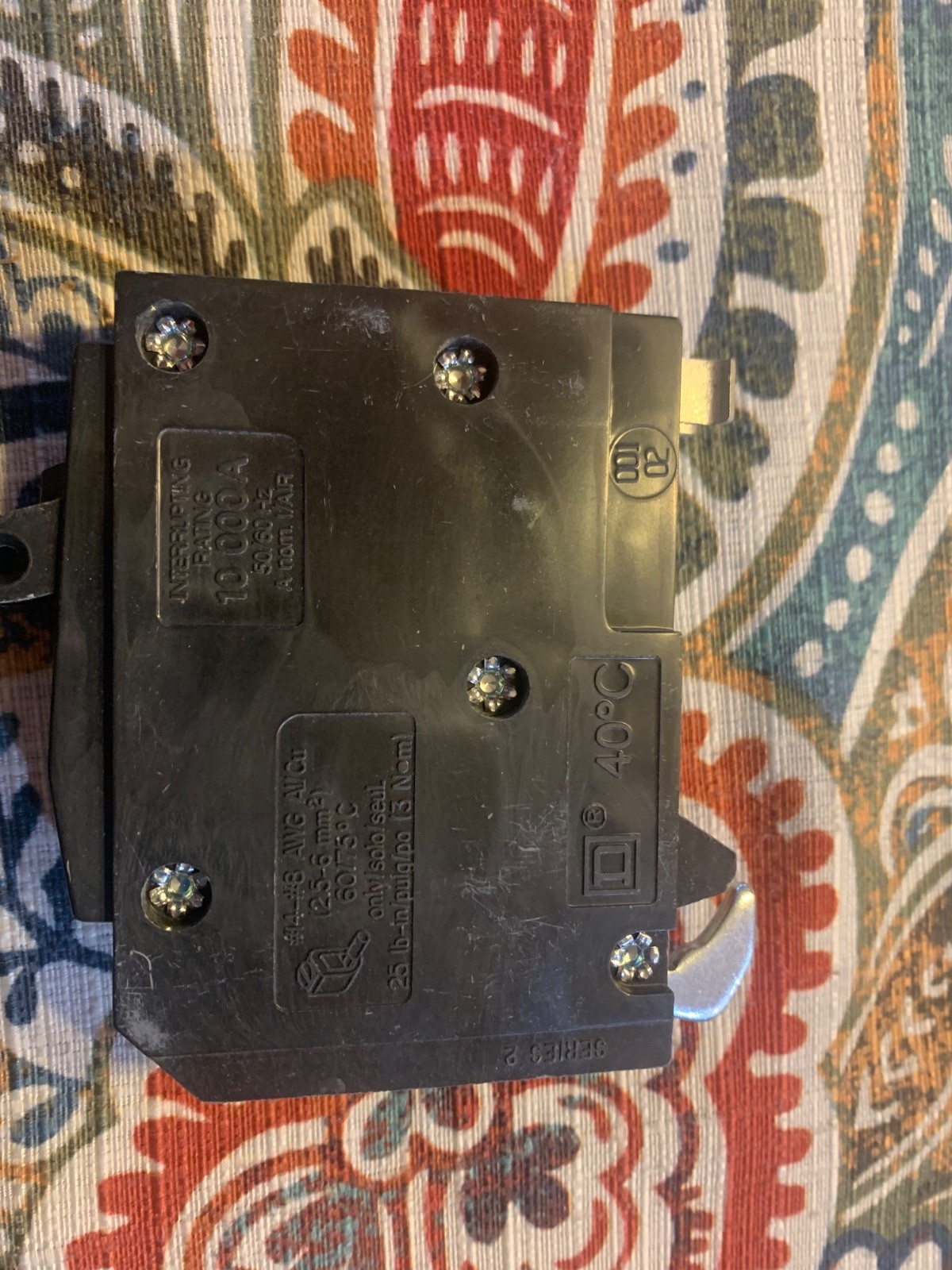 Square D QO 2-15 Amp Single-Pole Tandem Circuit Breaker