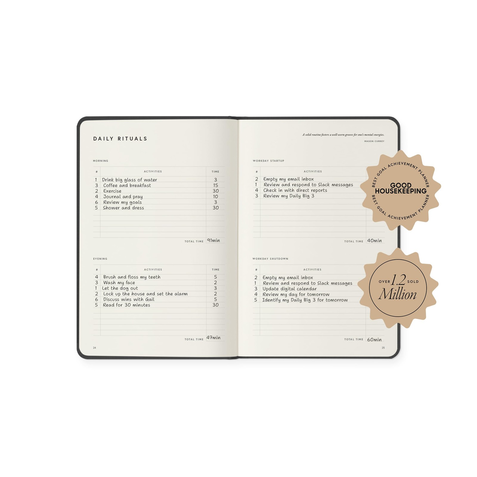 Full Focus Navy Linen Planner by Michael Hyatt – The #1 6 x 9 inches,