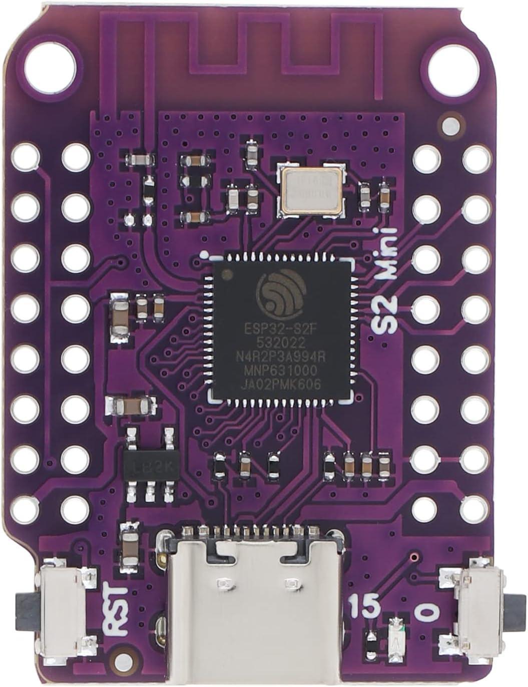 ESP32 S2 Mini V1.0.0 Wifi Board Based ESP32-S2FN4R2 ESP32-S2 4MB Flash Type-C Co